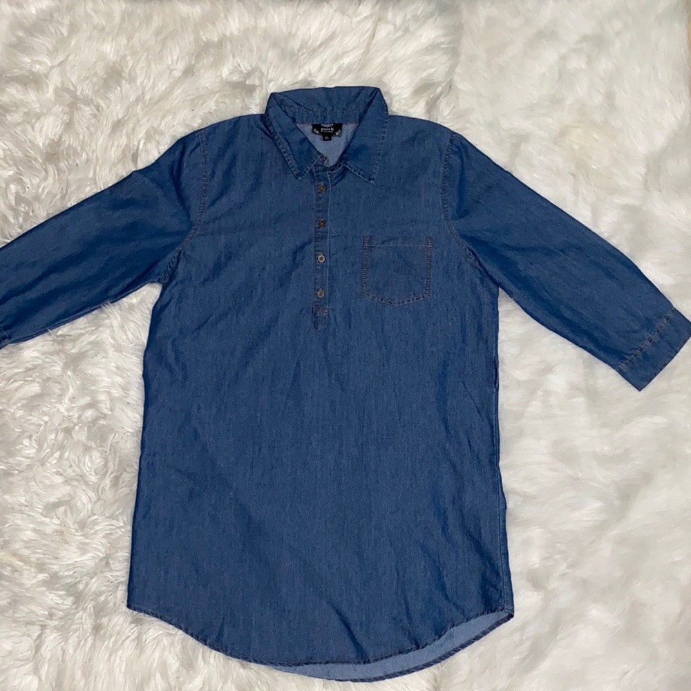 Short Denim Dress